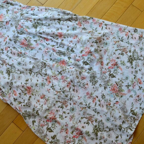 Frye Women's Button Front Midi Dress Size L - Picture 13 of 14